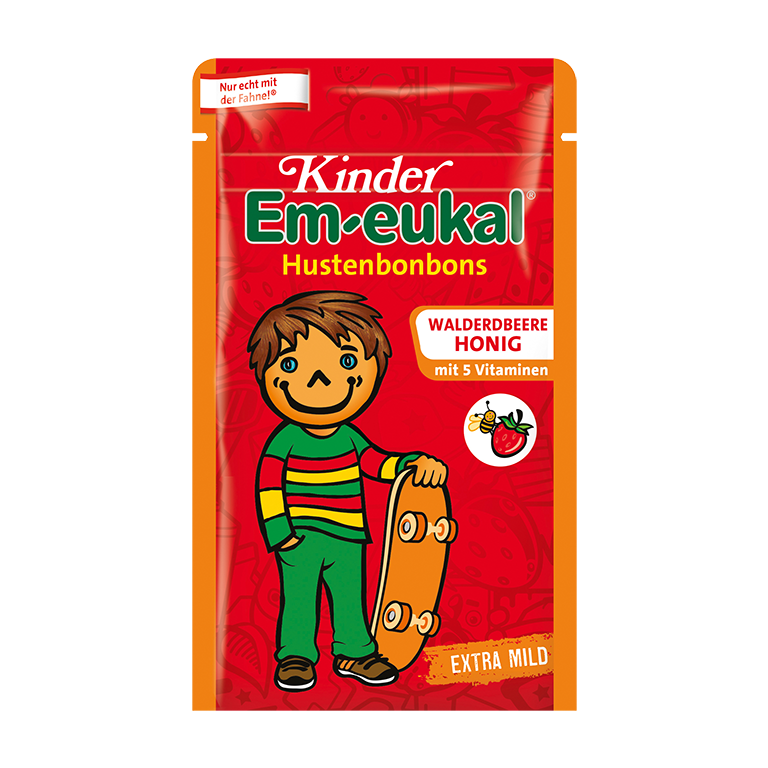 Kinder Em-eukal Walderdbeere-Honig